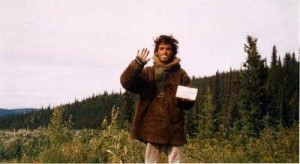 Chris McCandless i vildmarken - dette er det sidste foto af ham.